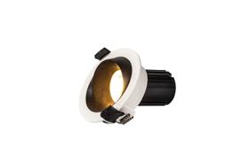 DM201140  Bonia 10 Tridonic Powered 10W 4000K 810lm 36° CRI>90 LED Engine White/Black Fixed Recessed Spotlight, IP20